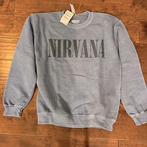 Nirvana Sweatshirt Greyish Blue